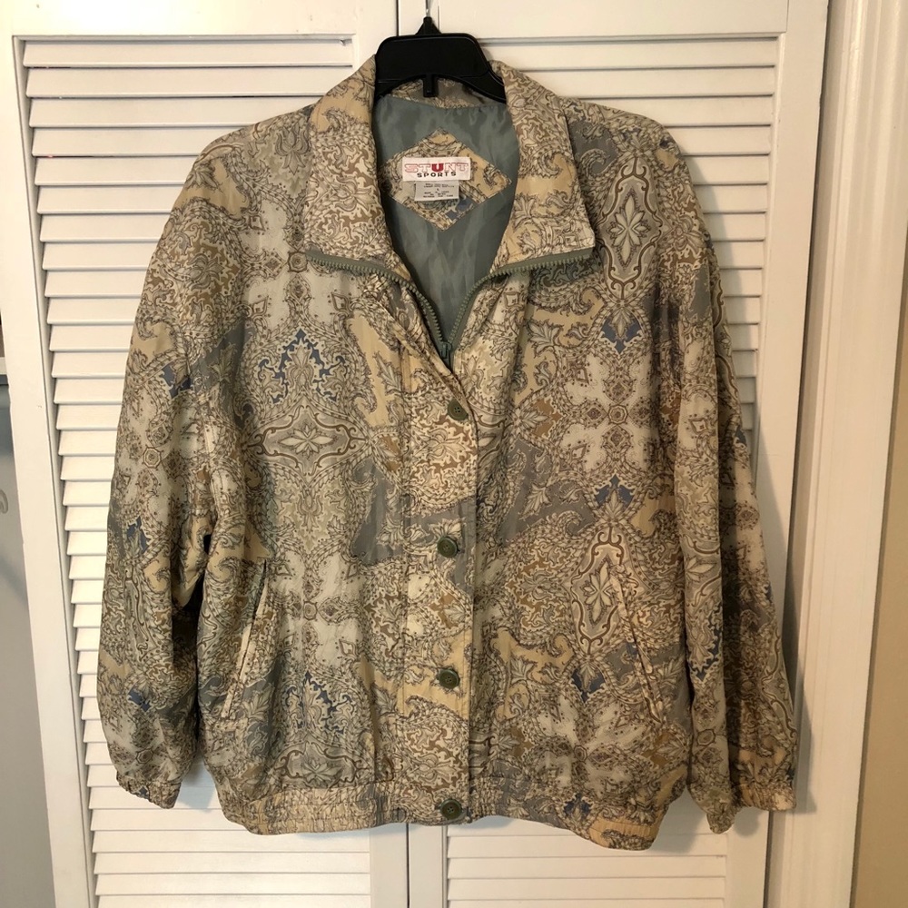 Vintage Silk Bomber🥀